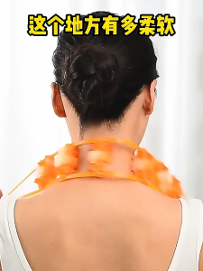Alat Pijat Tubuh / Alat Refleksi Bahu / Alat Terapi Leher Dengan Model Manual Roller