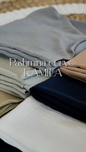 Riskirich Kamila Hijab Pashmina Curve Ala Malaysian Kekinian