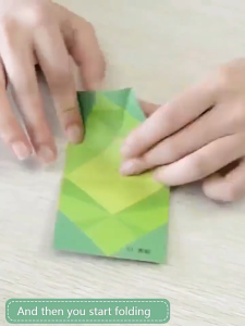 DIY Origami Baby Children Toys Educational Toys Paper Kids Craft Toys 3D Cartoon Origami Paper Handcraft Paper Art Learning