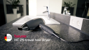 [3 YEARS WARRANTY] Beurer StylePro Travel Ionic Hair Dryer HC25