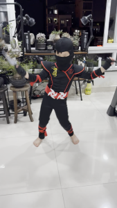 [HỎA TỐC] Bộ hóa trang Ninja cho bé trai Trang phụ Halloween trẻ em