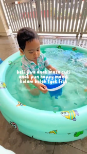 GOOGOO BIRD 3 Rings Inflatable Multi Size Round Pool Kids Swimming Pool Kolam Mandi Renang Bulat Kolam kanak-kanak