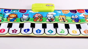 Kids Music Mat Floor Piano Keyboard Mat Baby Musical Blanket Touch Play Mat Early Educational Toys