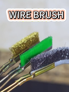Remax Straight Shape Hand Scratch Brush (Steel Stainless Steel Brass Nylon Filament) WIRE BRUSH BERUS GOSOK