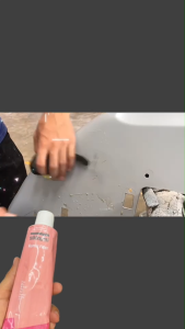 สีโป๊ว SIKKENS เก็บรอยตามมด จับรอย เเห้งเร็ว {ปริมาณ 200 กรัม}