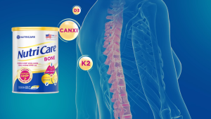 Sữa Bột Nutricare BONE Giúp Xương Khớp Chắc Khoẻ Tăng Cường Khối Cơ Sữa Giảm Đường Ít Ngọt 850G/Lon