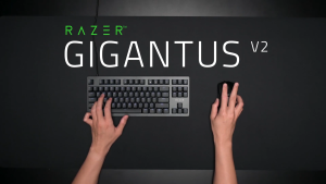 Razer Gigantus V2 Thick High-Density Rubber Foam Gaming Mouse Pad with Textured Micro-Weave Cloth Surface - M/L/XXL/3XL