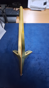 5" PREMIUM HIGH TRIDENT STYLE SOLID STEEL SOFA LEG FURNITURE UPHOLSTERY FURNITURE LEG CABINET LEG DIY (JE-316)