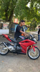 Knalpot Racing CBR 250RR & Ninja 250 FI & Karbu Type GT-5 V2 by Original TRITON