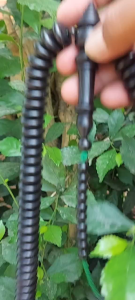 Tasbih Kayu Galih Kelor Hitam Jumbo Isi 100 Butir