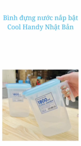 Bình đựng nước có quai Cool Handy 1.8L nội địa Nhật Bản