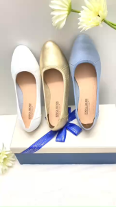 giày nữ rẻ đẹp binna 4 giày da thật  mềm êm chân đế cao su chống trượt  baorb hành keo đế 2 năm