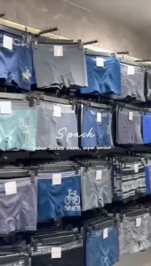 3 pcs | CD SPACH T001 Seamless Celana Dalam Pria Dewasa Motif Bola