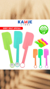 KAMJE Spatula Sodet Solet Polesan Kue Sambal Serbaguna Souvenir
