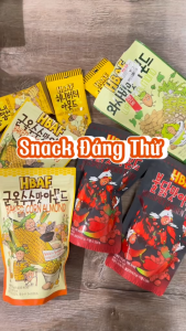 [MUA 4 GÓI 40G TẶNG 2 GÓI MOGU JELLY] Hạt Hạnh Nhân Tẩm Vị Hàn Quốc HBAF Nhiều Vị Lựa Chọn (40G/Gói)