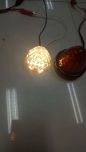 1 Pc - 24V LED SHILIDUO SD-4001 with Bracket for Truck Trailer Bus Jeep Forward Side Marker Light