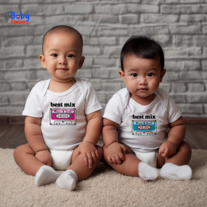 Baby Onesies PH BestMix Dad Mom Cassette Tape Baby Clothes 0-12 months Cotton Newborn Baby Girl Baby Boy Bodysuit