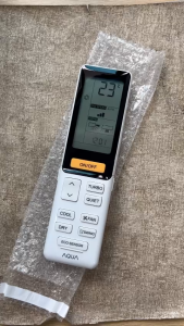 Remote Điều khiển điều hòa Aqua Nút ON OFF Lớn- ECO SENSOR- Hàng tốt Tặng kèm Pin