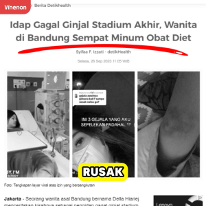 Vinenon - Cuka Mengkudu Asli 100% - Membantu Hancurkan Batu Ginjal - 300ml - BPOM - Halal