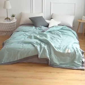 Cotton Comforter Set Queen Super Soft Quilt Comforter Washable Cotton Quilt Selimut Lembut