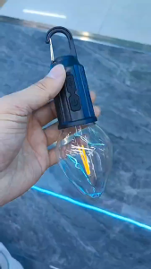 LED CAMPING LAMP PORTABLE BULB LIGHT MINI HOOK EMERGENCY LIGHT RECHARGEABLE WATERPROOF HIKING OUTDOOR TENT LAMPU KHEMAH