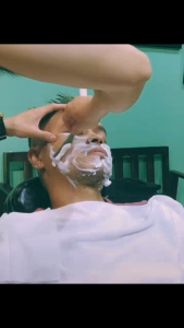 Dao cạo lông mặt cạo râu nhựa gấp chuyên dụng cho nam nữ an toàn dễ sử dụng-HAUSE