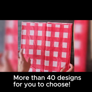 [Sg ship] Disposable Rectangular Tablecloth Premium Disposable PEVA Plastic Tablecloth Events Waterproof Oil-Resistant Party Christmas Animal