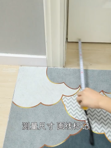 Karpet Lantai Kulit Motif Elegan Anti Slip Anti Lecet Alas Lantai Keset Kaki Keset Lantai Bahan Premium Quality Waterproof