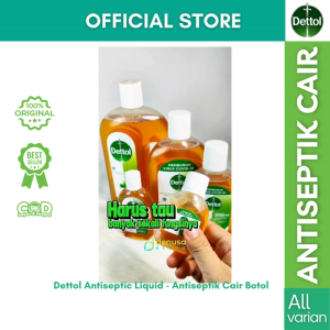 Dettol Antiseptik Cair Anti Bakteri dan Kuman
