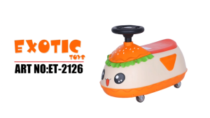 Mainan Ride On Anak Exotic ET2126 Burger Roda Bearing Putar 360 Derajat