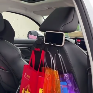 Creative Car Seat Hook Double-Headed/Single Multi Functional Storage Decorative Car Accessories创意多功能收纳装饰汽车挂钩