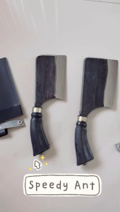 Hong Lee Pisau Tulang Daging Bersarung / Pisau Potong / Heavy Duty Chopping Knife with cover/ 盒骨刀 合骨刀 Big Small