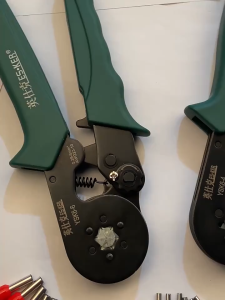 【OPTIMUM】HSC8 6-6A Tubular Terminal Crimping Tool Cable Lug Ferrule Crimper Plier Electrician Wiring Wireman Electrical Tools
