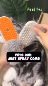 Comb For Dog Spray Steam Cat Grooming 3 IN 1 Pet Brush Multifunctional Fur Hair Removal Dog Brush