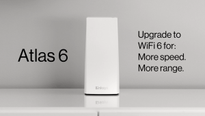 Linksys Atlas 6 AX3000 Dual-Band Mesh WiFi 6 System Router with Qualcomm Immersive Home 24.1A Platform 1-Pack