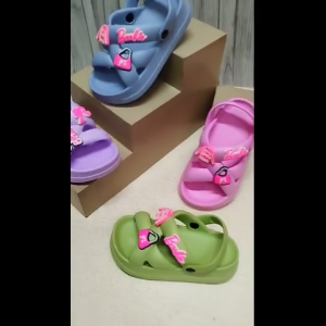 Sandal Anak Perempuan Tali Silang Barbie Terbaru Sendal Anak Cewek Lucu Kekinian