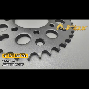 GEAR GIR SET PAKET VEGA ZR JUPITER Z NEW 15T 40T 428 108L