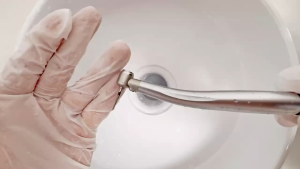 Children Dental Mini Head High Speed Handpiece with Double LED Air Turbine Handpiece 2/4Holes