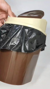 MINI FLIP LID TRASH CAN MINI TRASH BIN GARBAGE CAN WASTE BIN GARBAGE BIN BASURAHAN BED SIDE WASTE CAN