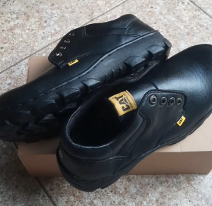SEPATU SAFFETY PRIA KULIT UJUNG BESI SEPATU KERJA SEPATU SAFFETY TERBARU Sepatu Boots Sepatu Proyek Lapangan //Zafvin shoes