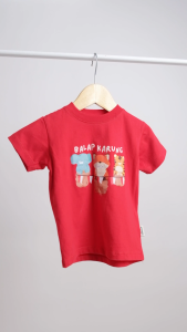 Kaos Anak 17 Agustus Indonesia Baju Lomba Usia 1 2 3 4 5 6 Tahun Minimay Maysara