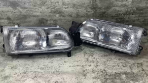 LAMPU DEPAN HEAD LAMP HEADLAMP LAMPU UTAMA DAIHATSU ZEBRA S89 S 89 JUMBO MERK DMAC D-MAC