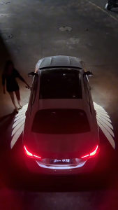 1 pair - LED Angel Wings 12V-24V Warning Front Welcome Lights Headlights Decoration Car Laser For Car Truck Motorcycle Lorry