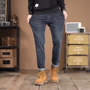 Celana Jeans Pria Slim Fit Keren: Korean Style & Denim Selvedge
