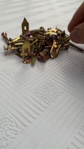 100 ชุดพุกปีกผีเสื้อพุกยึดยิปซั่มพุกผีเสื้อกันสนิมพุกผนังเบาฟุกผีเสื้อพุกยึดผนังปูนพุกฝ้าเพดานพุกยิบซั่มสกรูขยายสกรูงานไม้