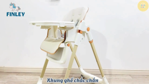Ghế Ăn Dặm Cao Cấp Cho Bé ROYAL Finley gấp gọn 3 tư thế ngã lưng 160 độ cao thấp 5 mức gác chân 3 mức (FL-0127)