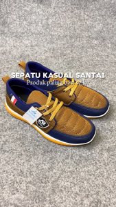 Sepatu Sneakers Pria Casual Import Moca 39-43