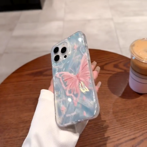 CASE GRADIENT HOLOGRAM FOR TECNO SPARK 20 NFC SPARK 20C CASING SHIMMERING BRUSH GLOSSY CLARITY SWIRL HOLOGRAM SILICONE FULLCOVER