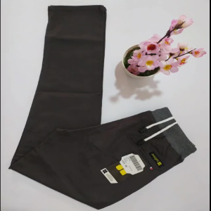 Celana Chinos Panjang Rib Pria Dewasa Premium Slimfit Pinggang Karet Elastis Ukuran Standar Jumbo 27-38