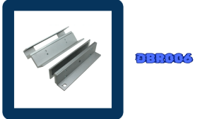 EBELCO Door Access Bracket Top & Bottom UP & Down with Cover 600lbs Glass Door Aluminum Magnetic Magnet Door DBR006  DSU-600